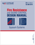 GA-600-2018 - Fire Resistance and Sound Control Design Manual PLUS VERSION